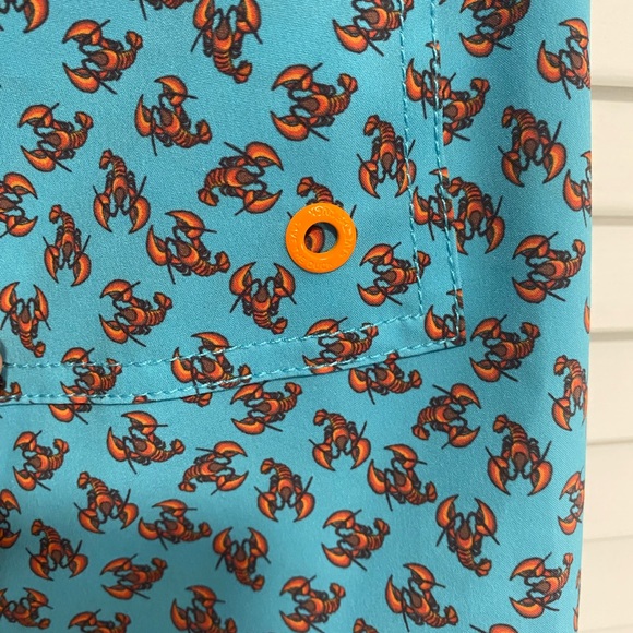 Save the Duck Ademir lobster-print swim shorts - Blue Size Large NWT - Picture 12 of 14